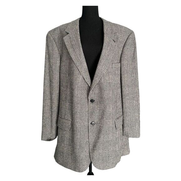 Alexander Lloyd Men's Plaid Wool Tweed Suit - Made‎ in Russia - Picture 1 of 16